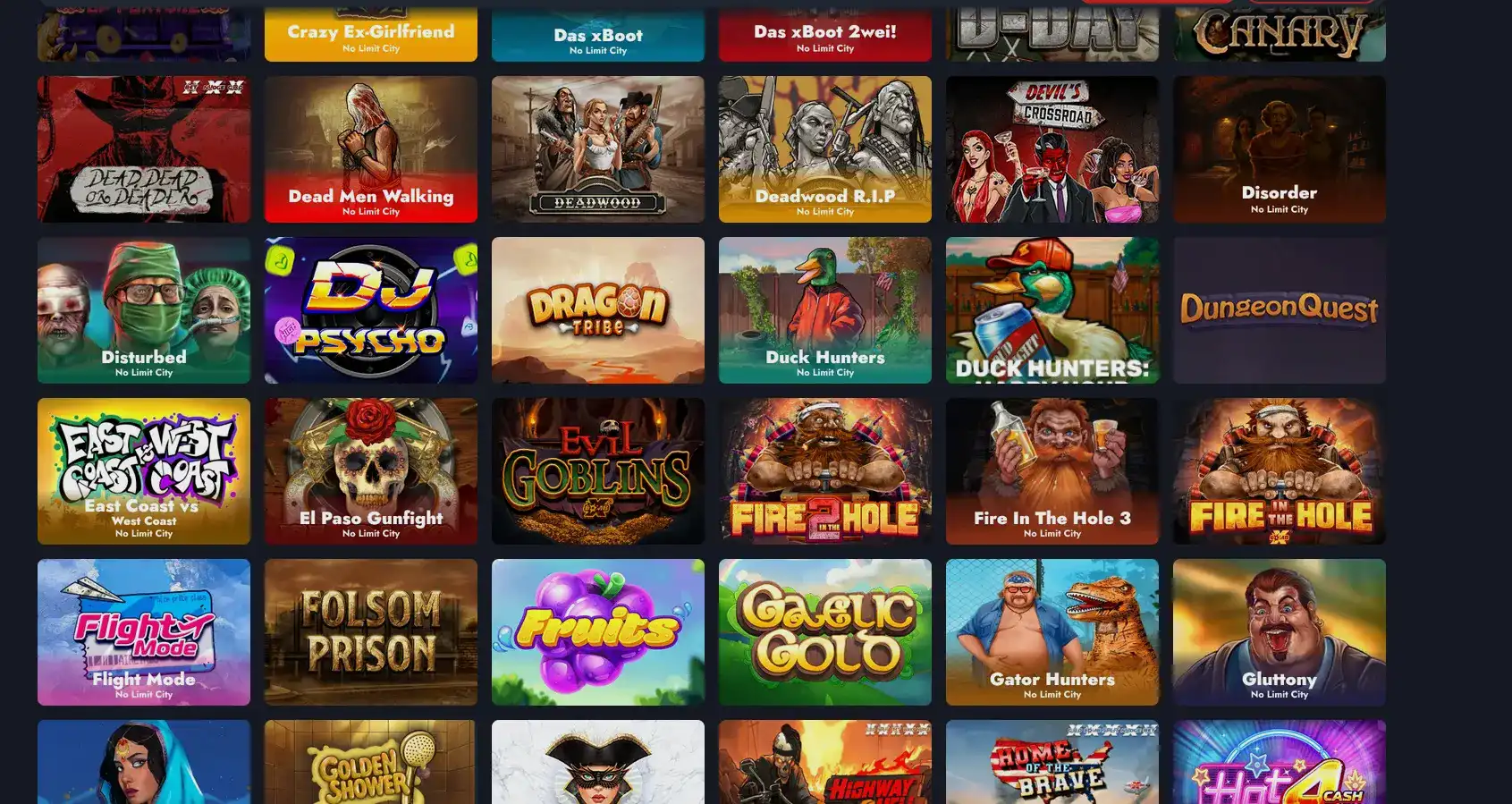 Интерфейс игровых автоматов Бабосс казино